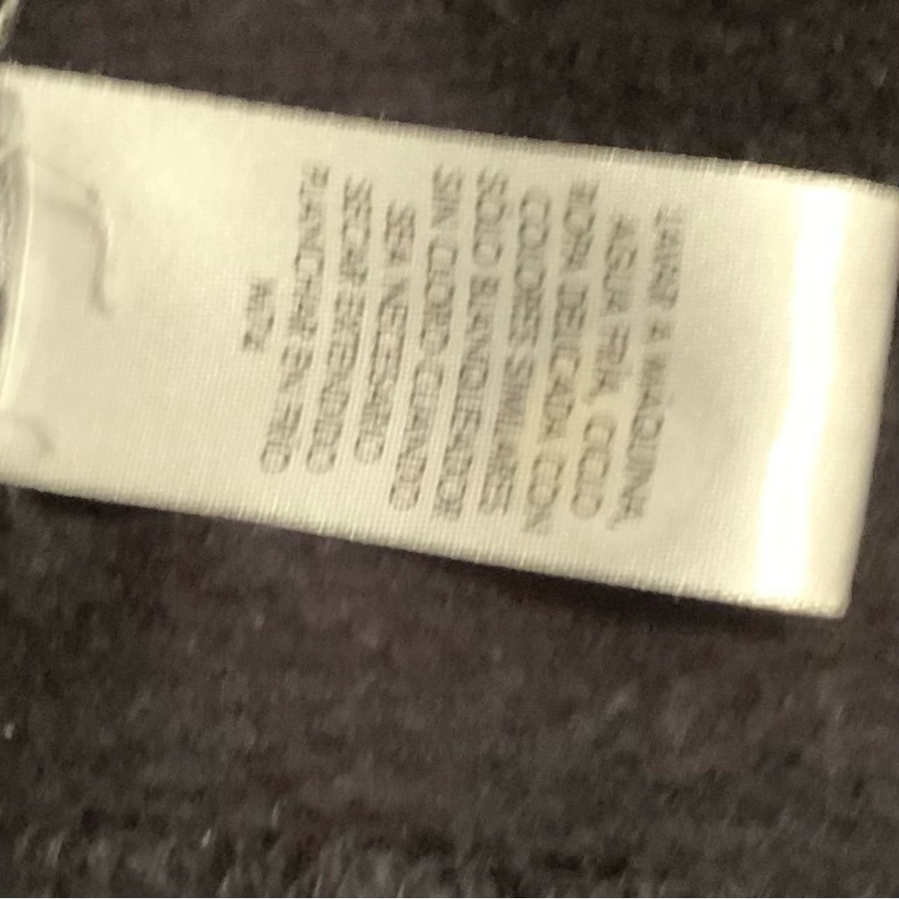 Calvin Klein Men's Black Full Zip -Front Knit Sweater XXL VTG - Picture 5 of 9